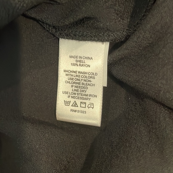 1 State Black Long Sleeve Dress - Picture 4 of 4